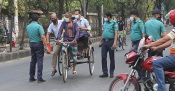 রাজধানীর মোড়ে মোড়ে পুলিশ, জরুরি না হলে বাসায় ফেরত
