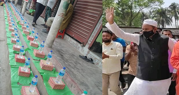 গলাচিপায় করোনার দ্বিতীয় ঢেউ মোকাবেলায় সাজ্জাদ হোসেন রিয়াদ এর পক্ষ থেকে বিনামূল্যে মাস্ক ও খাবার বিতরণ