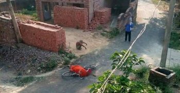 স্ত্রী’র লা’শ সাইকেলে চাপিয়ে শ্মশানে স্বামী!