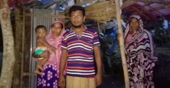 গলাচিপায় ঘরের অভাবে মানবেতর জীবন যাপন আকতারুজ্জামানের পরিবারের