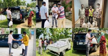 ছাত্রলীগ নেতা ফাহাদ বিন সালাম এর ভালোবাসার “ঈদ উপহার” বিতরণ