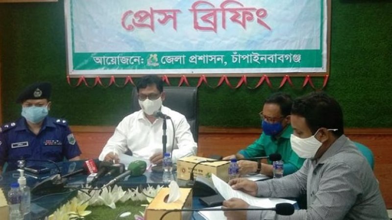 শনা’ক্তের হার ৫০ শতাংশ, চাঁপাইনবাবগঞ্জে ‘বিশেষ লক’ডাউন’