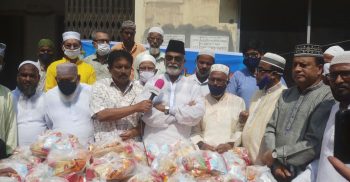 মাসদাইর মুসলিম একাডেমীতে ঈদ সামগ্রী বিতরন
