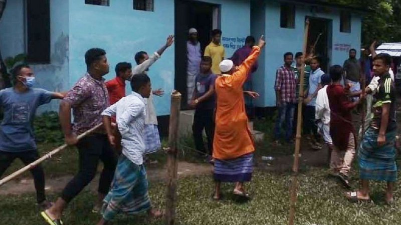 বরিশালে নির্বাচনের ফল শুনেই হামলা প্রাণ গেলো ভ্যানচালকের