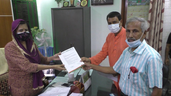 ঝিনাইদহে স্বাস্থ্য বিভাগ বরাবর বিএনপির স্মারকলিপি পেশ