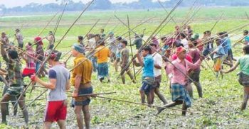 হবিগঞ্জে জায়গা দখল নিয়ে সংঘর্ষে নারী সহ আহত ৪০