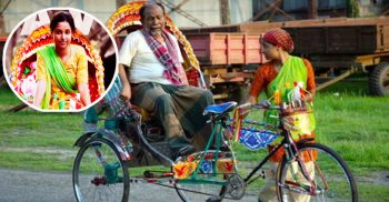 ঢাকার রাস্তায় প্রতিদিন ১ ঘণ্টা রিকশা চালাতেন ‘রিকশা গার্ল’ নভেরা