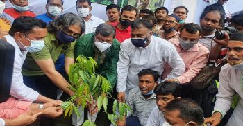 দেশব্যাপী যুবলীগের বৃক্ষরোপণ কর্মসূচির শুভ উদ্বোধন