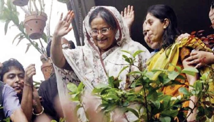 আজ আ’লীগ সভাপতি শেখ হাসিনার কারামুক্তি দিবস
