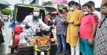 সোনারগাঁয়ে অসহায় মানুষের পাশে এইচ এম দুলাল