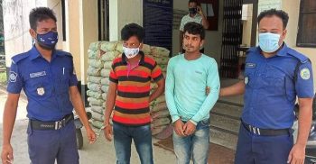 তালতলীতে দেশিয় চোলাই মদসহ দুই কারবারি গ্রেফতার