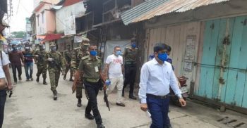 গলাচিপায় লকডাউনে তৎপর উপজেলা প্রশাসন