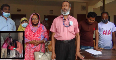 কলাগাছিয়ায় ভিজিএফ কার্ডের চাউল বিতরণ