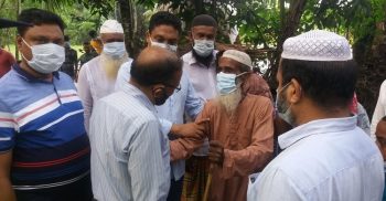 মাদারীপুরে বজ্রপাতে কৃষকের মৃত্যু’ প্রসাশন থেকে সহায়তা প্রদান