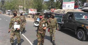 আগামী লকডাউনেও মাঠে থাকবে সেনাবাহিনী