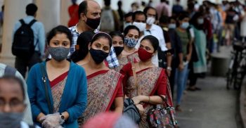 করোনা বিশ্বজুড়ে ভাইরাসে দৈনিক সংক্রমণে শীর্ষে ভারত