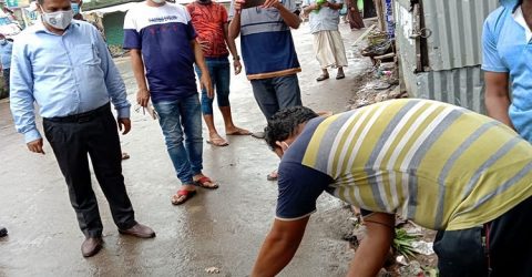 কলাপাড়ায় লকডাউন অমান্য করায় ১৫জনকে অর্থদন্ড