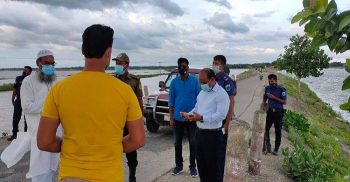 সাপাহারে পর্যটক কেন্দ্রে উপজেলা প্রশাসনের অভিযান