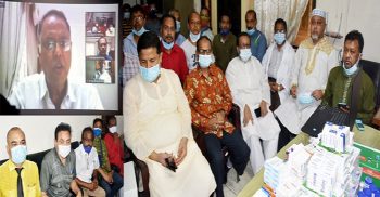 বিএনপির উদ্যোগে করোনা হেল্প সেন্টারের উদ্ভোধন করেন কেন্দ্রীয় নেতৃবৃন্দ