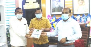 সাপাহারে এসিল্যান্ড সোহরাব হোসেনকে পদোন্নতিপ্রাপ্ত সম্মাননা প্রদান