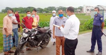 গলাচিপায় লকডাউনের বিধিনিষেধ অমান্য করায় ৩৯জনকে জরিমানা