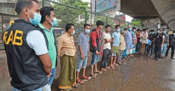 সাত দিন কঠোর লকডাউনের প্রথম দিনে আটক ৪৯৭