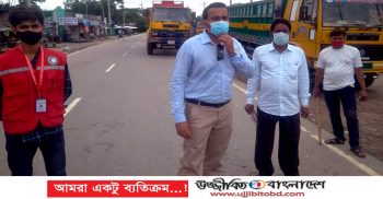 লকডাউন: দ্বিতীয় দিনে আমতলীতে তৎপর আইন শৃঙ্খলা বাহিনী