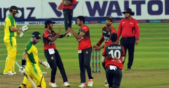 শেষ ম্যাচেও অস্ট্রেলিয়াকে উড়িয়ে দিলো বাংলাদেশ