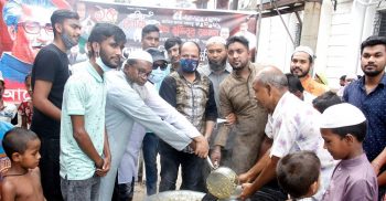 ফতুল্লায় ছাত্রলীগ নেতা মুন্না ও শাওন’র উদ্দ্যোগে বঙ্গবন্ধুর শাহাদাত বার্ষিকী পালন