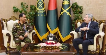 সেনাপ্রধানের সঙ্গে সাক্ষাৎ করেছেন ব্রাজিলের রাষ্ট্রদূত