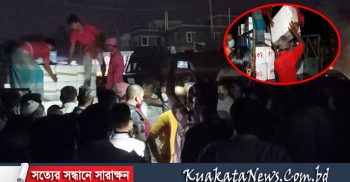 বেনাপোল নোম্যান্সল্যান্ডে মাছের ট্রাক নিয়ে মুখোমুখি কাস্টমস-বিজিবি