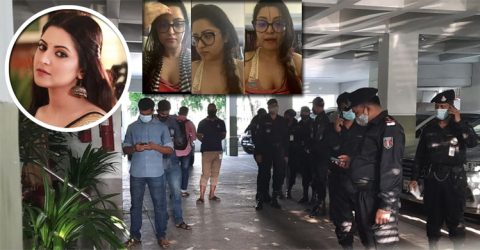 চিত্রনায়িকা পরীমণি আটক: বাসা থেকে বিপুল পরিমাণ মাদক উদ্ধার