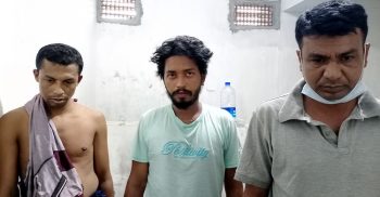 কলাপাড়ায় ইয়াবাসহ তিন যুবক গ্রেফতার
