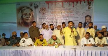 সৈয়দপুরতে গ্রেনেড হামলায় নিহতদের আত্মার মাগফেরাত কামনায় আলোচনা সভা ও দোয়া