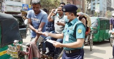 মাস্ক না পরলে জরিমানার ক্ষমতা পাচ্ছে পুলিশ