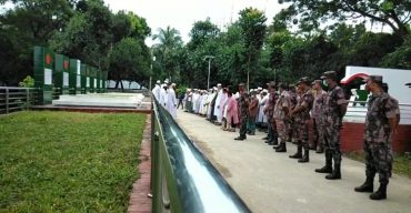 শার্শায় বীরশ্রেষ্ঠ নূর মোহাম্মদ শেখে’র ৫০তম শাহাদাৎ বার্ষিকীতে দোয়া