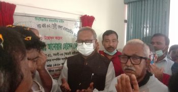 নওগাঁর আত্রাইয়ে বড়-সাঁওতা উচ্চ বিদ্যালয়ের নব-নির্মিত দ্বিতল ভবনের শুভ উদ্বোধন