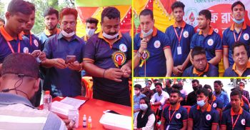 বেনাপোল চেকপোস্টে ফি ব্লাড গ্রুপিং ক্যাম্পেইন
