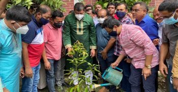 রাষ্ট্রনায়ক শেখ হাসিনা’র জন্মদিন উপলক্ষে সপ্তাহব্যাপী যুবলীগের বৃক্ষরোপণ কর্মসূচির উদ্বোধন