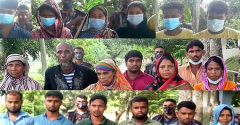 মহেশপুর সিমান্তে অবৈধ পথে ভারতে প্রবেশকালে শিশুসহ ২৫ জন আটক