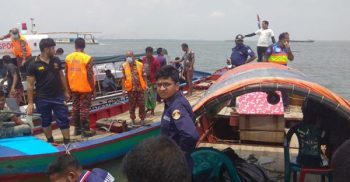 ব্রাহ্মণবাড়িয়ার মেঘনায় স্পিডবোট-ট্রলার সংঘর্ষ, দুই যাত্রী নিহত