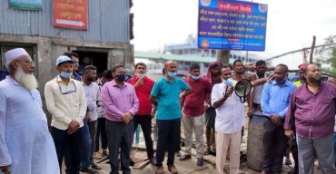 কলাপাড়ায় নদী দূষনমুক্ত ও লঞ্চ ঘাটে পরিবেশ ফিরিয়ে আনতে অভিযান