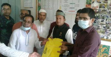 জুড়ীতে ইউপি নির্বাচনে প্রাথীর মনোনয়নপত্র দাখিল