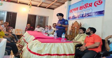 বগুড়ার ধুনট থানা পুলিশের ওপেন হাউজ ডে অনুষ্ঠিত