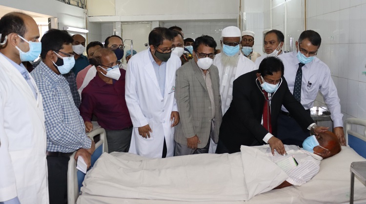 চিকিৎসা সেবা ও গবেষণা কার্যক্রমকে এগিয়ে নিতে: ডা. মোঃ শারফুদ্দিন আহমেদ