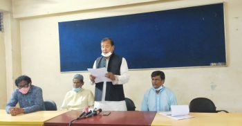 বাগআঁচড়ায় নৌকা সমর্থকদের উপর হামলার অভিযোগে সংবাদ সম্মেলন