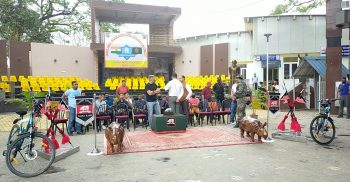 ভারতীয় সেনাবাহিনীর ২০ সদস্যের সাইকেল দল বাংলাদেশ ভ্রমনে