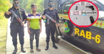 বেনাপোল গয়ড়া গ্রামে বিদেশি পিস্তল-গুলিসহ যুবক গ্রেপ্তার