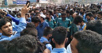 নটরডেম শিক্ষার্থী নিহতের ঘটনায় আজও রাজধানীতে বিক্ষোভ