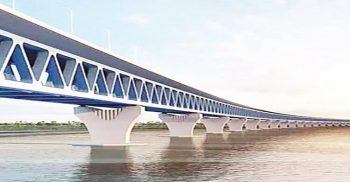 আগামী ২০২২ সালের ৩০ জুন থেকে পদ্মা সেতুতে যান চলাচল করবে